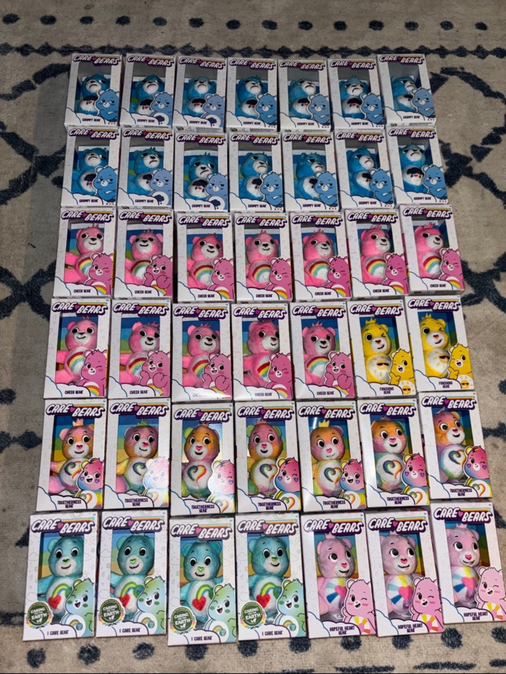 Care Bears Micro Plush 42 Total Brand New! GRUMPY,FUNSHINE,HOPEFUL HEART & more!